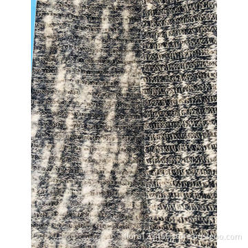 Brush Slub Rib Sweater fabric